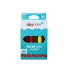 Giz De Cera Jumbo 06 Cores SK1103