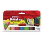 Giz De Cera Jumbo 07 Cores Baby Giz Koala