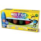 Giz de Cera Jumbo 12 Cores Meu 1 GIZ de Cera CX.C/03