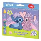 Giz De Cera Jumbo 12 Cores Stitch - Molin Giz Stitch Angel Giz Stitch Angel