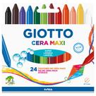 Giz de Cera Maxi 24 Cores Giotto