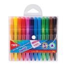 Giz de Cera Retrátil Tris Twist 12 Cores