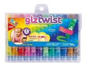 Giz De Cera Retrátil Tris Twist Jumbo 0.8mm 12 Cores Giz De Cera Retrátil Tris Twist Jumbo 0.8mm 12 Cores