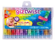 Giz De Cera Retratil Twist Jumbo 12 Cores Meu Primeiro TRIS