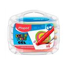 Giz Gel Aquarelável Color'Peps com 6 Cores MAPED