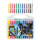 Giz gel retrátil batman caixa 12 cores + pincel - tris Giz gel retrátil batman caixa 12 cores + pincel - tris