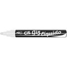 Giz Líquido CIS Ponta Ogiva 5MM Branco CX com 06