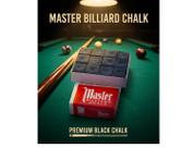 Giz Master Preto Profissional Bilhar Sinuca 1 Peça