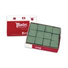 Giz para Sinuca Imperial Master 12 Cubos Verde Abeto