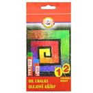Giz Pastel Oleoso com 12 Cores Koh-I-Noor 8312