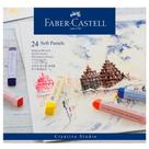 Giz Pastel Seco Longo Creative Studio 24 Cores - Faber Castell