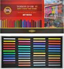 Giz Pastel Seco Soft Carré 48 Cores Toison D'or Koh-i-noor