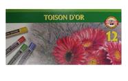 Giz Pastel Seco Soft com 12 Cores Toison Dor Koh-i-noor 8512 1 ed