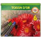 Giz Pastel Seco Soft com 6 Cores Toison Dor Koh-i-noor 8511