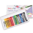 Giz Pentel Fabric Fun 15 Cores Giz Pentel Fabric Fun 15 Cores