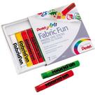 Giz Pentel Fabric Fun 7 Cores Giz Pentel Fabric Fun 7 Cores