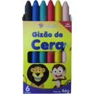 Gizão de Cera Com 6 Unidades 46g (Não Tôxico)
