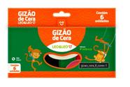 Gizao De Cera Meu Primeiro Giz 6 Cores Pct/6 Und Leoeleo