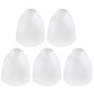 Glass Shade Substitui Eietonte, pacote com 5 unidades para candelabro