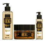 Glatten Abelha Real Condicionador e Máscara e Leave-in Glatten Abelha Real Condicionador e Máscara e Leave-in