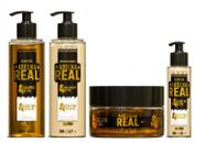 Glatten Abelha Real Shampoo e Condicionador e Máscara e Leave-in