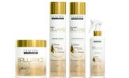 Glatten Brilliance Shampoo e Condicionador e Máscara e Leave-in
