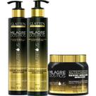 Glatten Milagre dos Fios Nutritious - Kit Terapia de Nutrição Trio (3 Produtos) Glatten Milagre dos Fios Nutritious - Kit Terapia de Nutrição Trio (3 Produtos)