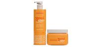 Glatten Semi di Lino Shampoo e Máscara Glatten Semi di Lino Shampoo e Máscara