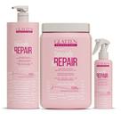 Glatten Smooth & Repair Shampoo 1 L e Máscara 1 KG e Leave-in