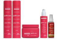 Glatten Watermelon Shampoo e Condicionador e Máscara e Leave-in e Óleo Glatten Watermelon Shampoo e Condicionador e Máscara e Leave-in e Óleo