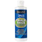 Glaz DecoArt Triple Thick Gloss Frasco 240ml Branco Azul Glaz DecoArt Triple Thick Gloss Frasco 240ml Branco Azul