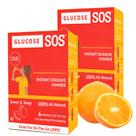 Glicose em pó Glicose SOS Natural Dextrose 12 pacotes