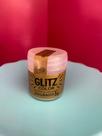 Gliter colorido dourado
