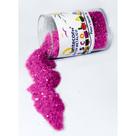Glíter PVC PINK Potes 3G Lantecor - Pacote com 12 Unidades