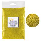 Glitter de PVC Metalizado Pacote c/ 100g - Lantecor Papelaria Escola Infantil Artesanto Infantil Purpurina C