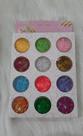 Glitter Encapsulado 12 Unidades Diferentes Formas Cores