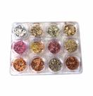 Glitter Encapsulado Para Decoração Unhas 12 Unid Gliter Glitter Encapsulado Para Decoração Unhas 12 Unid Gliter