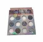 Glitter Encapsulado Para Decoração Unhas 12 Unid Gliter Glitter Encapsulado Para Decoração Unhas 12 Unid Gliter