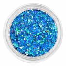 Glitter encapsular azul celeste holográfico 14 Glitter encapsular azul celeste holográfico 14