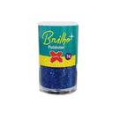 Glitter escolar Make+ azul escuro 3g