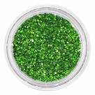 Glitter flocado verde 08 decoração de unhas nail art