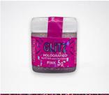 Glitter holografico pink 5g fab!
