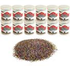 Glitter PVC Multicor Potes 3G Pacote com 12
