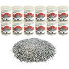 Glitter PVC Prata 12 Potes 3g. - Honey
