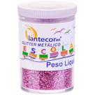 Glitter PVC Rosa 3G Pacote com 12 Unidades para Artesanato