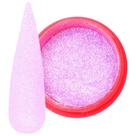 Glitter ultra fino lilás cristal brilha no escuro 2g decoração das unhas art nail
