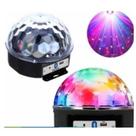Globo Bola Maluca Led Magic Cristal Rgb Bluetooth Pen Drive Globo Bola Maluca Led Magic Cristal Rgb Bluetooth Pen Drive