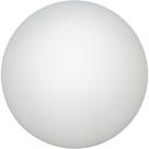Globo Bolinha Vidro Branco Leitoso Fosco Sem Colar 03x08