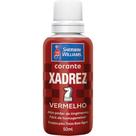 Globo Corante Xadrez Vermelho 50 Ml - Kit C/12 Pc