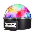 Globo De Luz Led Giratorio Festa Balada Mp3 Usb Bluetooth